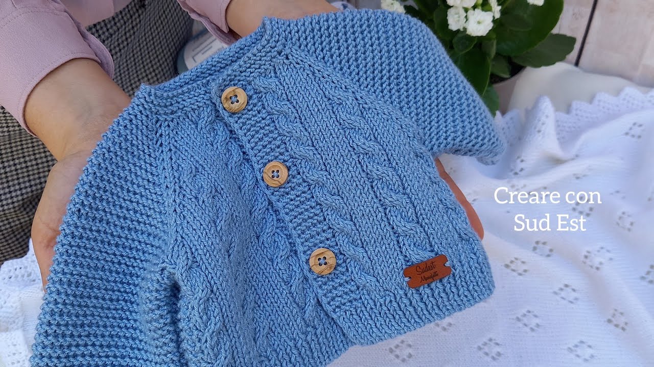 Tommaso A \ cardigan scaldacuore neonati