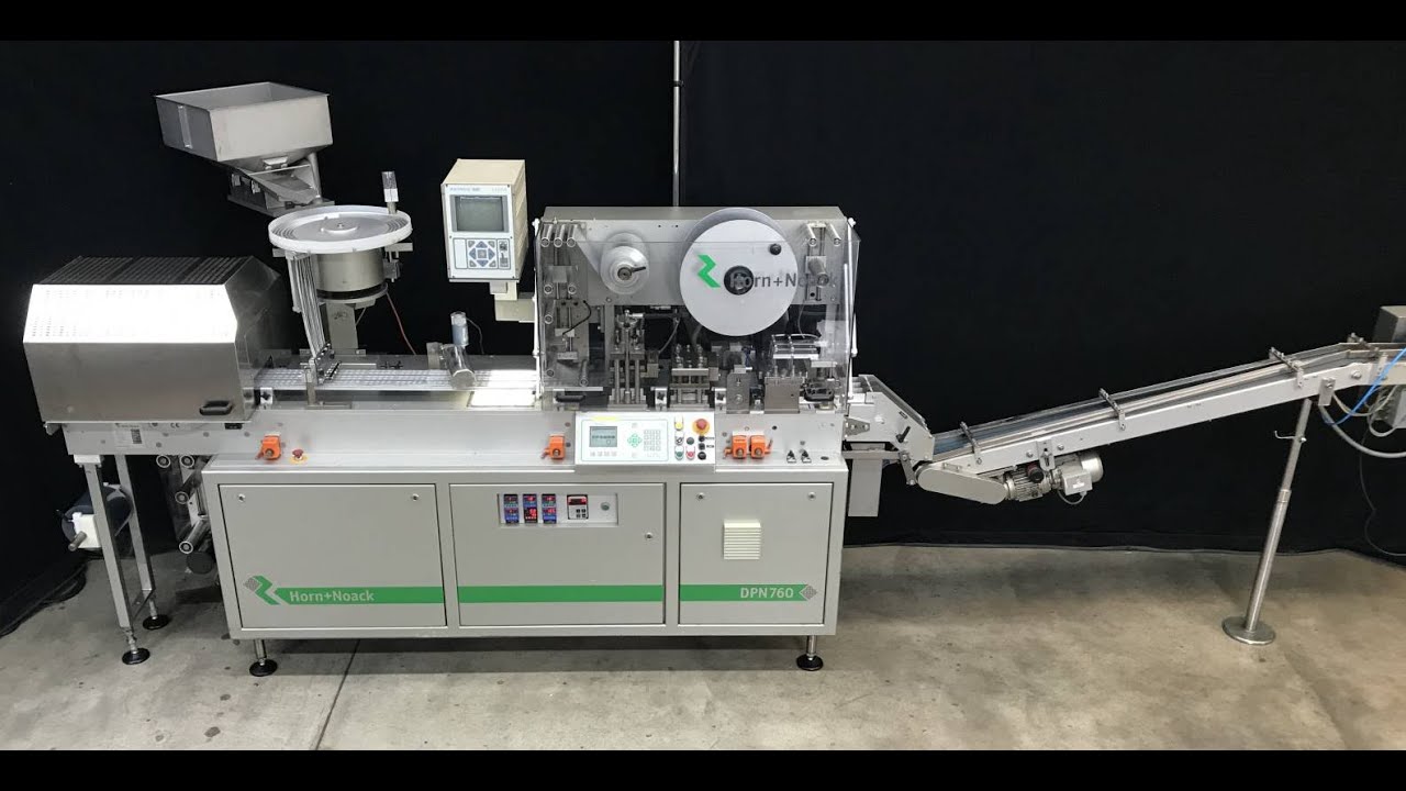 16189 Noack DPN 760 blister machine Testrun