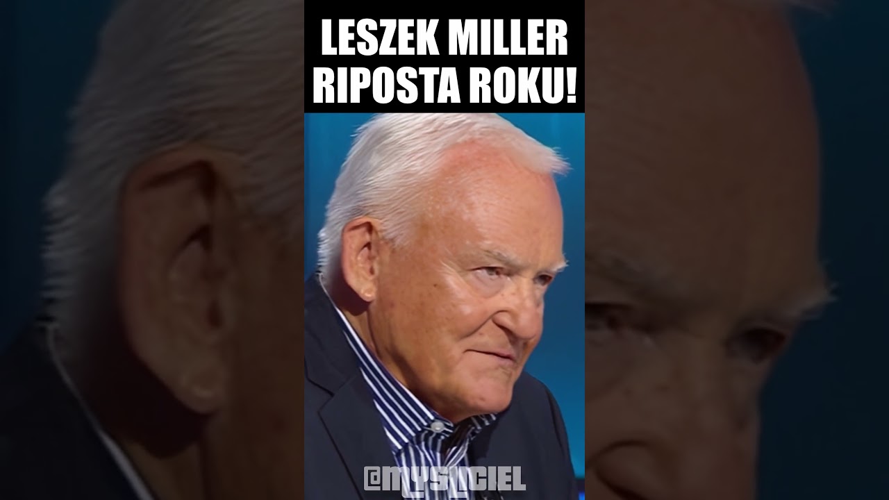 RIPOSTA ROKU, Leszek Miller tak ZAORAŁ, że odebrało im mowę