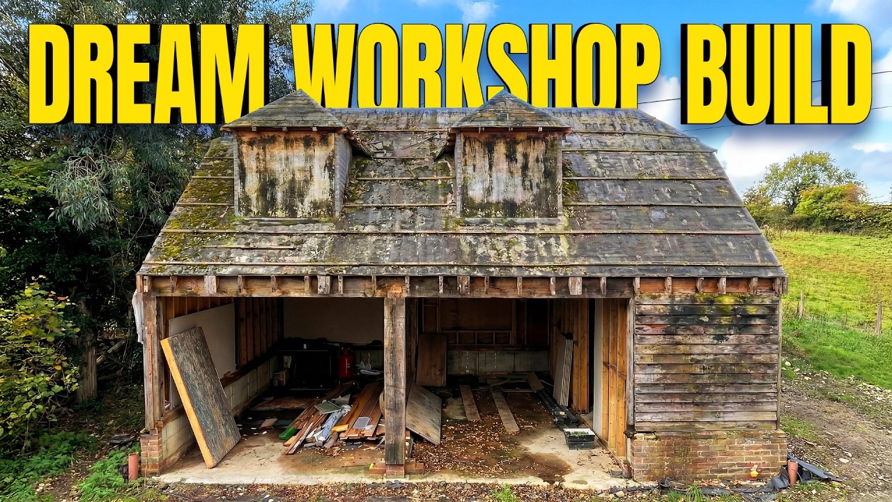 Saving an ABANDONED Workshop Project Left by DODGY Builders!