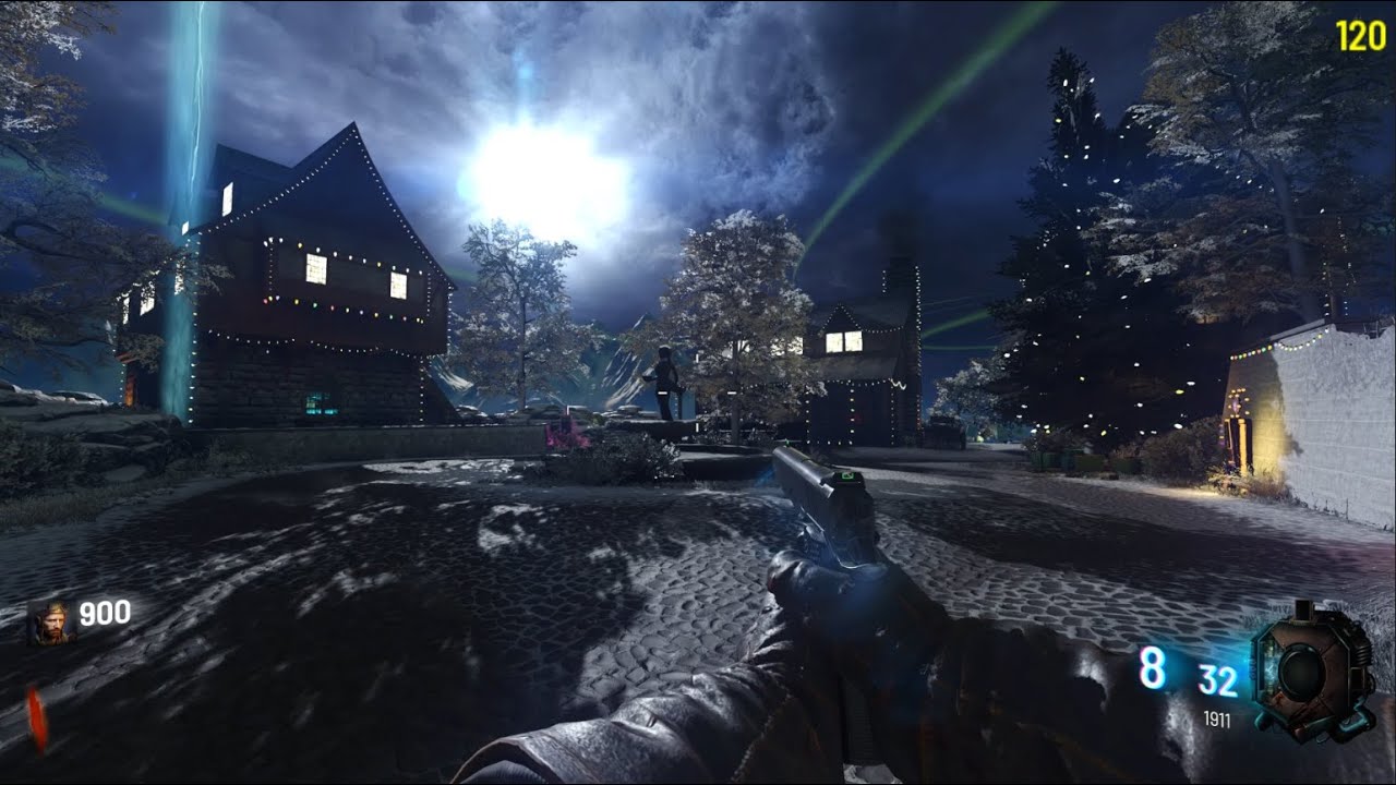 Christmas Defense (BO3 Custom Zombies Gameplay)