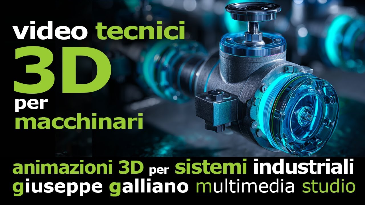 Video 3D e Animazioni Tecniche per Macchine Industriali | Rendering e Viste Esplose animati in 3D
