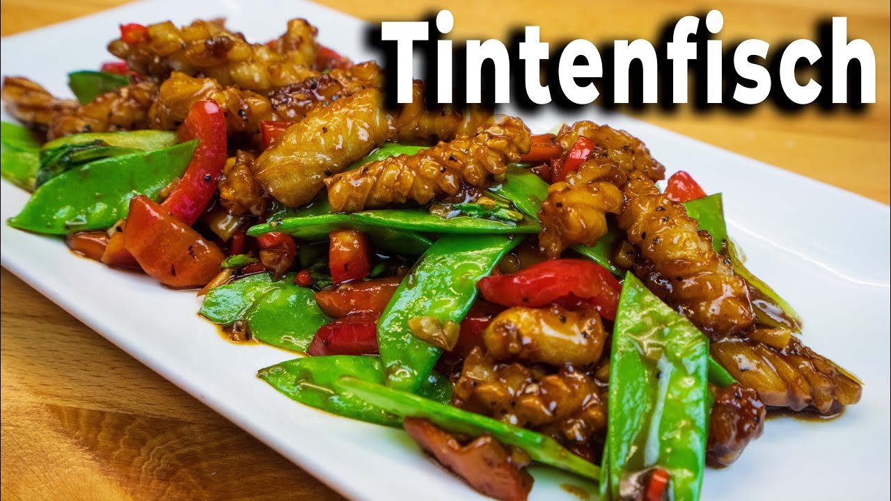 Rezept: Das ultimative Asia Tintenfisch Rezept | Wie im China Restaurant