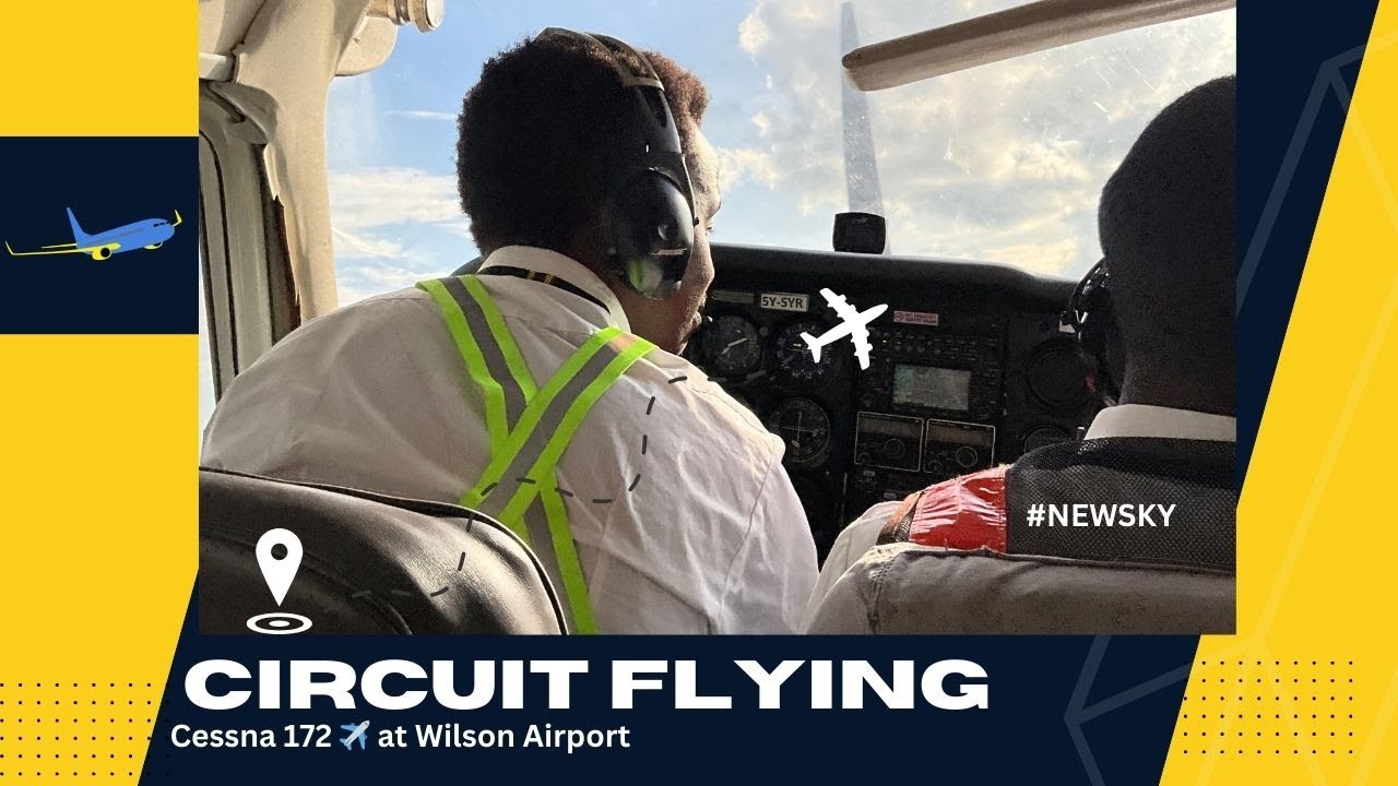 ✈️ Circuit Flying at Wilson Airport – Mastering the Pattern in Nairobi's Busy Airspace! 🇰🇪🛫