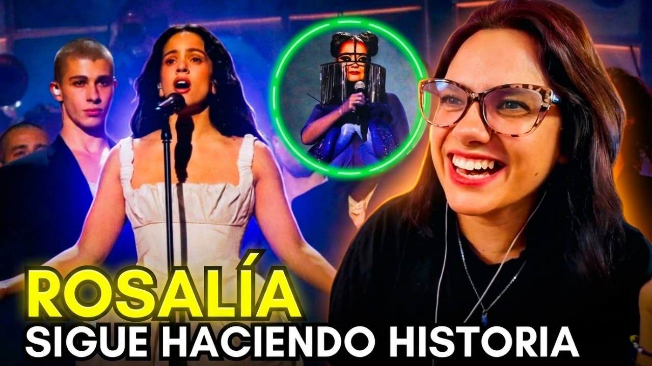 ROSALÍA - Berghain (Live at The BRIT Awards 2026) ft. Björk |  Vocalissima Reacción y Análisis