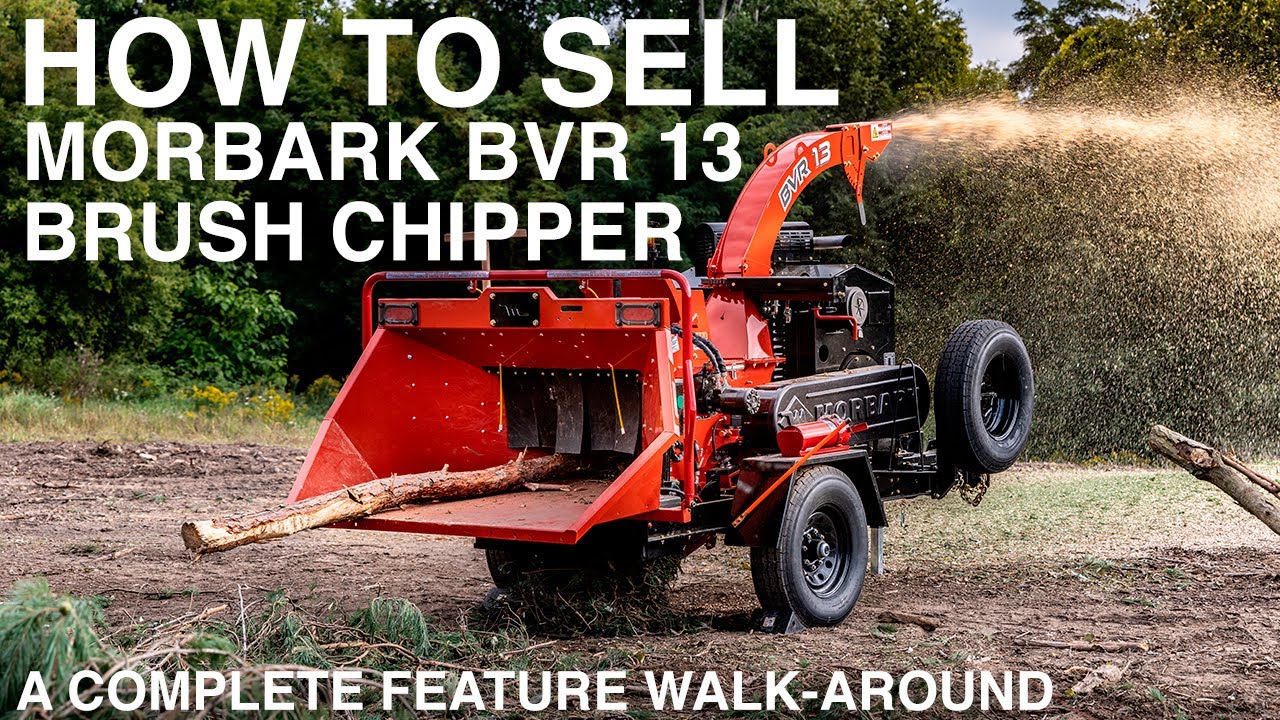 How To Sell A Morbark BVR 13 Chipper