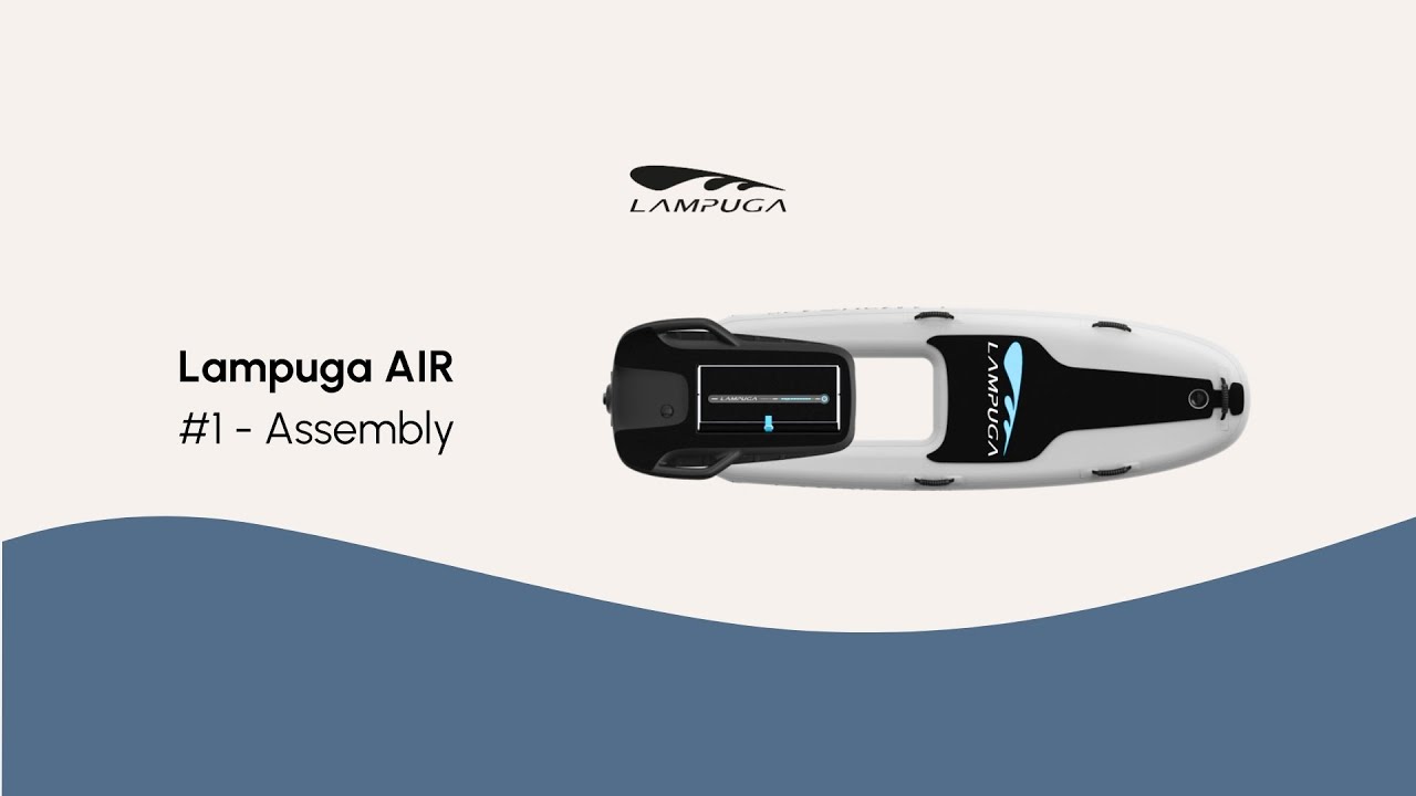 How To Assemble Your Electric Surfboard | Lampuga Jetboard