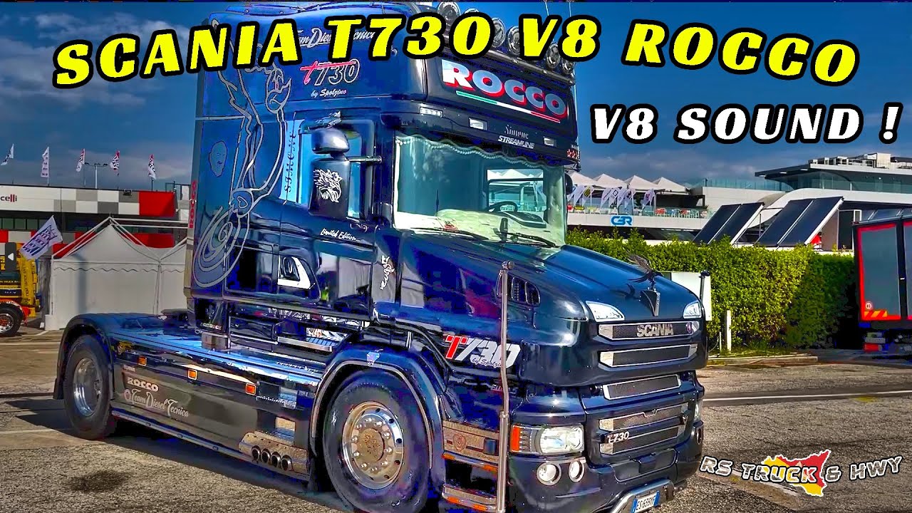 SCANIA T730 V8 Team Rocco / Edizione Limitata / Misano Truck 2024