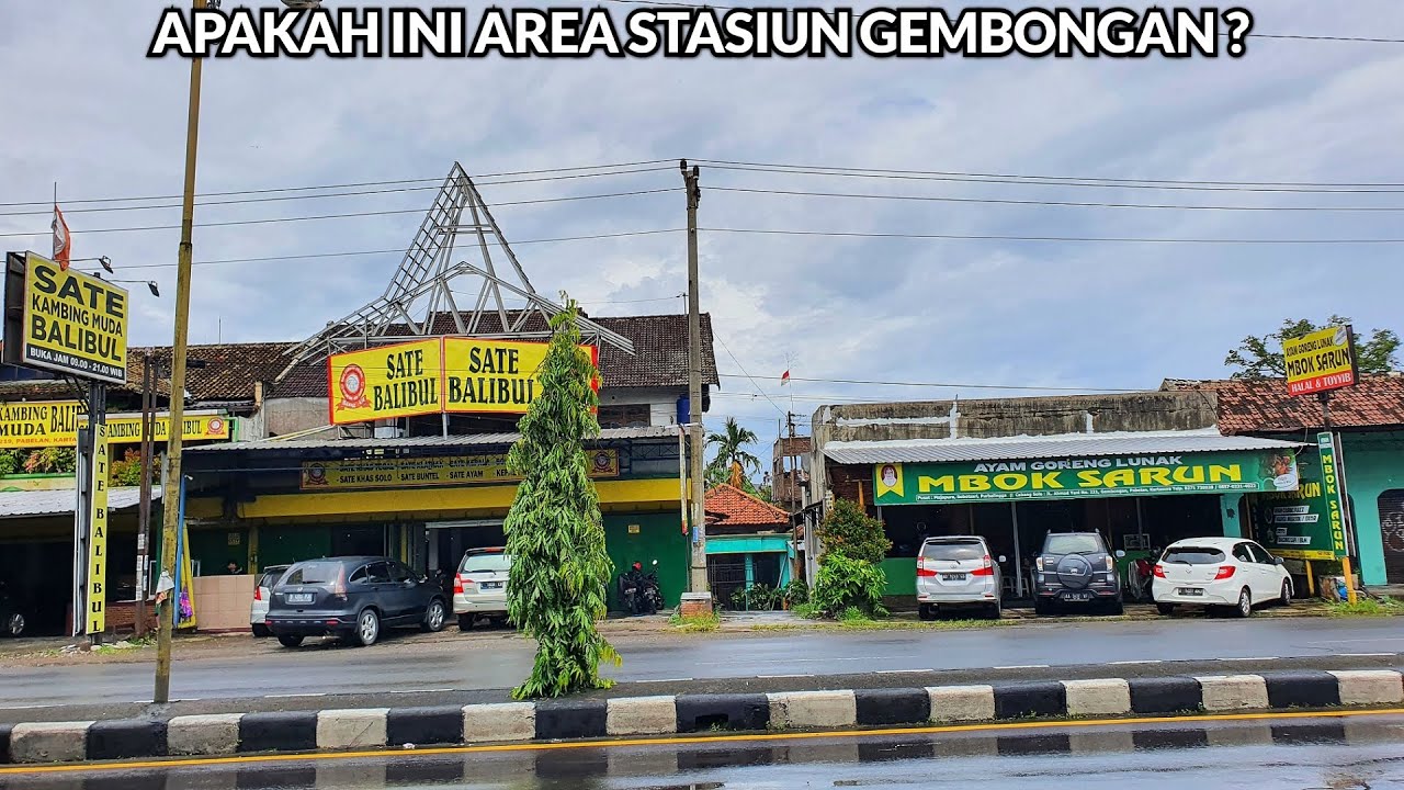 ADA 2 PERCABANGAN DI HALTE/STASIUN GEMBONGAN | BLUSUKAN REL NONAKTIF STASIUN PURWOSARI - BOYOLALI