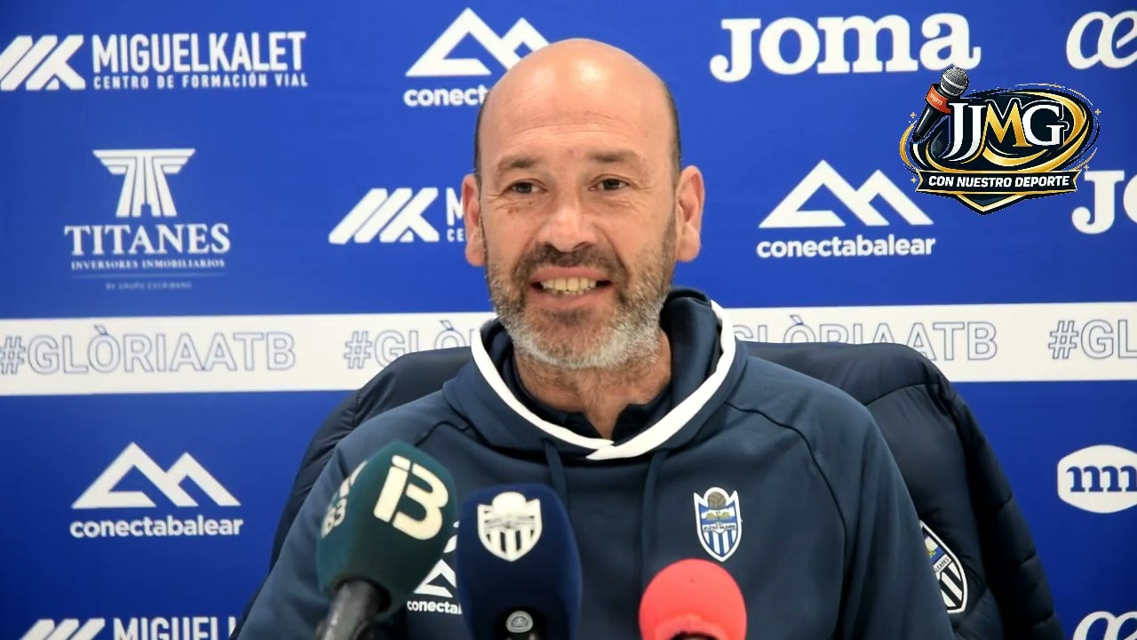 Declaraciones de Luis Blanco entrenador del CD Atlético Baleares