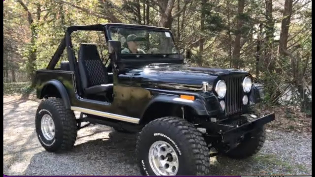 Black Mamba: The 1984 Jeep CJ7 Restomod