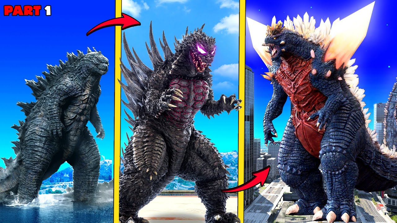 GODZILLA x KONG (S-2 ,EP-1) in GTA 5  THELOUDDUDE