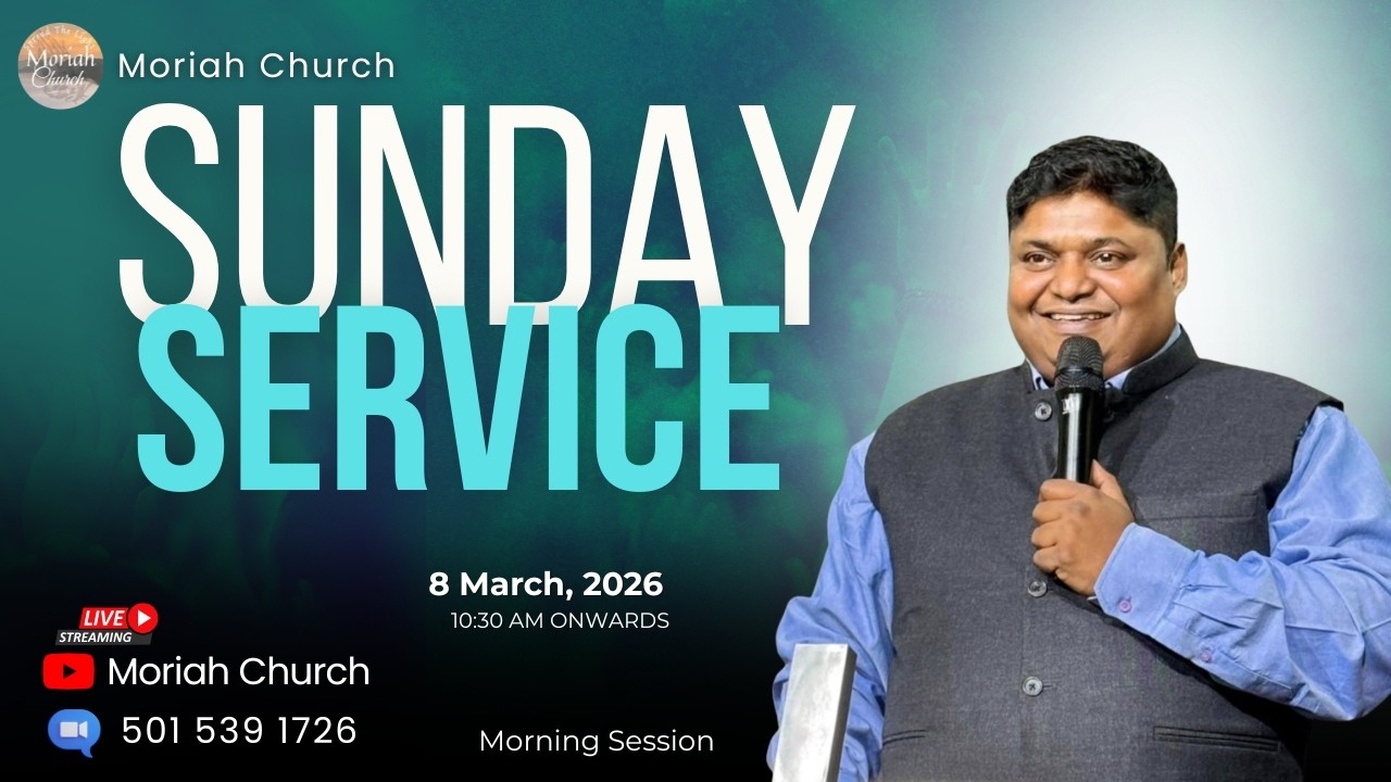 Sunday Service | 08/03/26 |Morning Session #sermon #prayerforindia #worshipsong