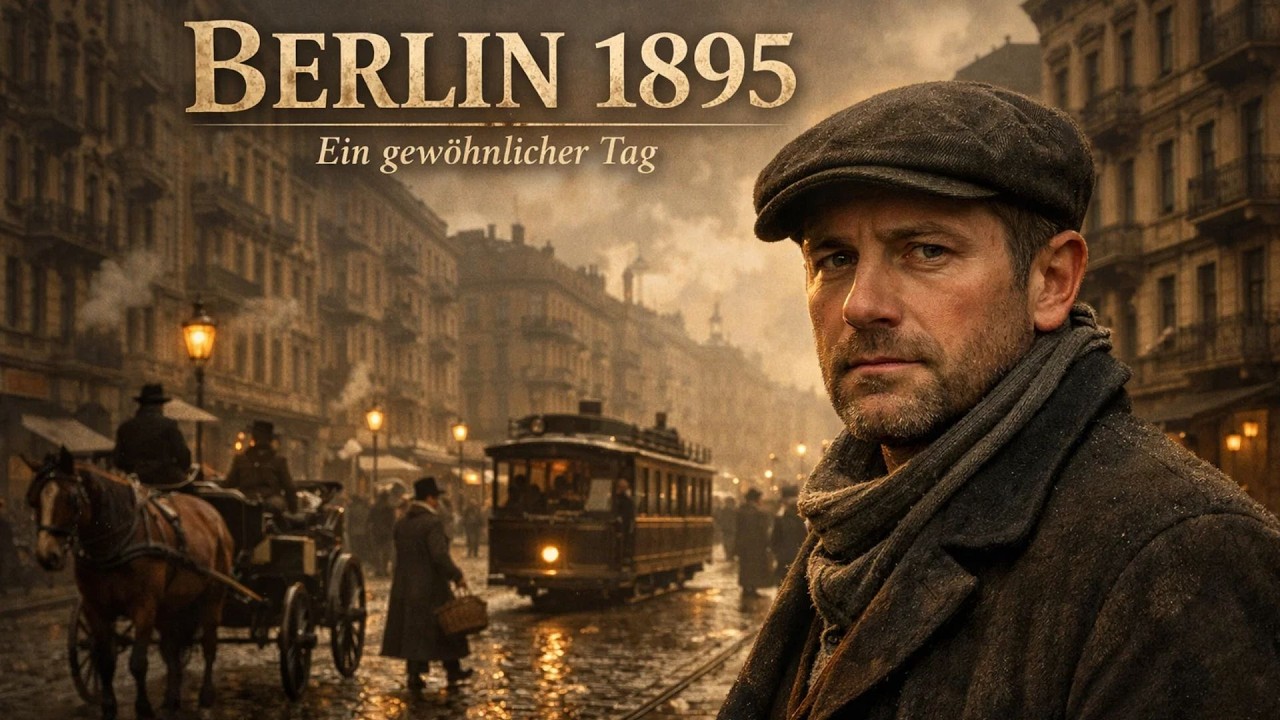 So waren die Straßen von Berlin im Jahr 1895