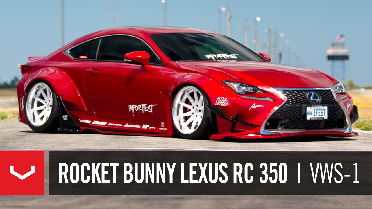 Rocket Bunny Lexus RC 350 | Importfest | Vossen x Work VWS-1