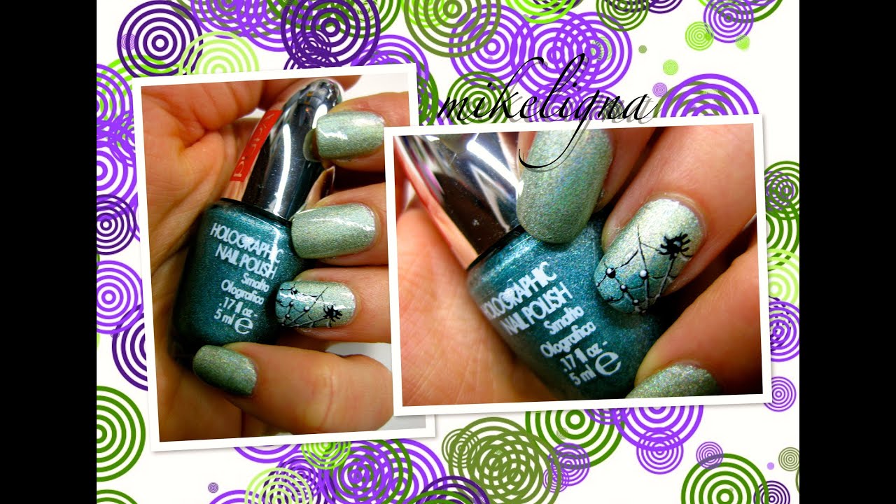 Spider Nails [Nail Art Tutorial]