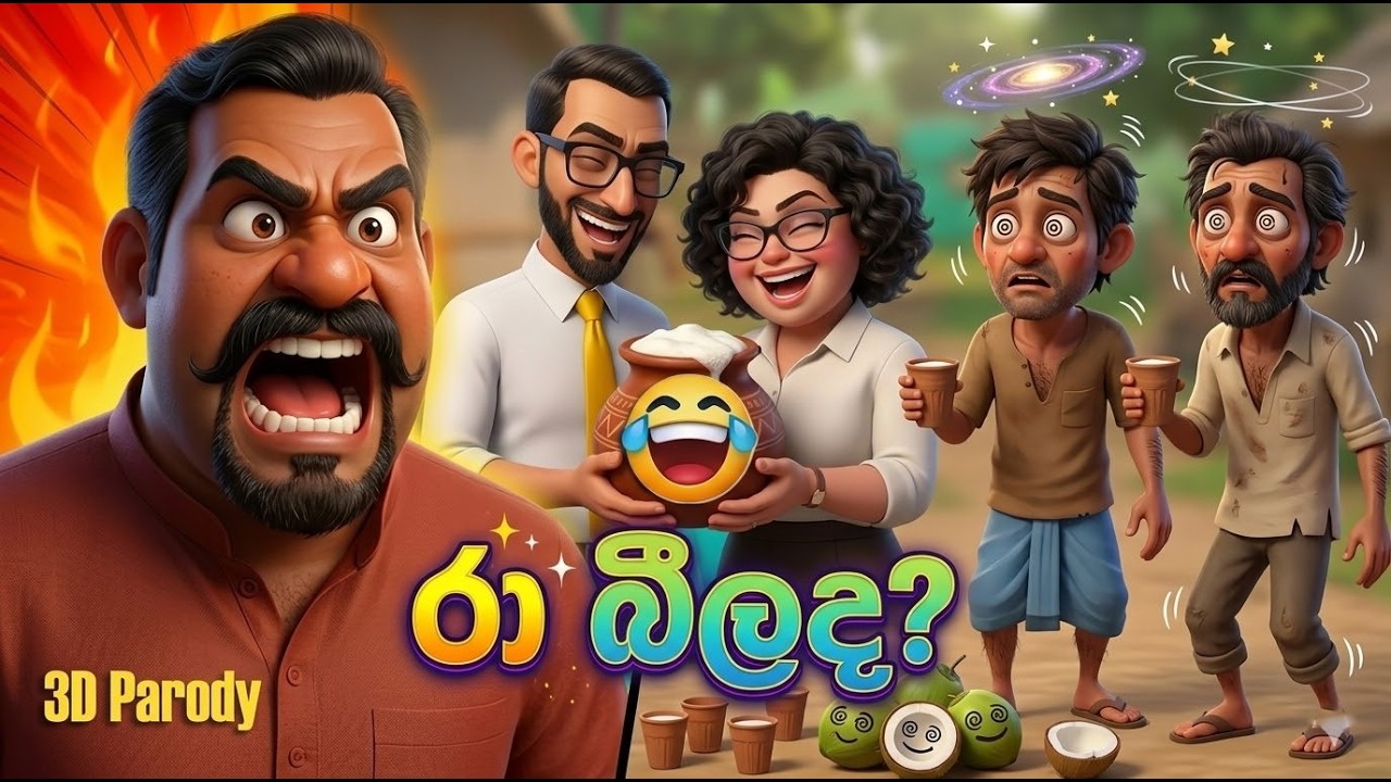 Pappala Game "Ra Module" 🥥 | Surapappa 3D Parody Song | අරිෂ්ට vs රා විප්ලවය! 🤣 