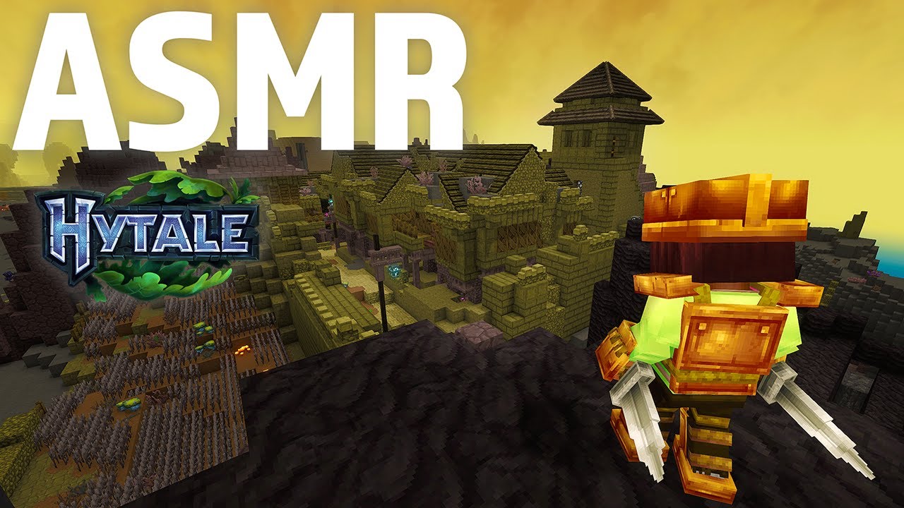 ASMR Hytale Исследование мира