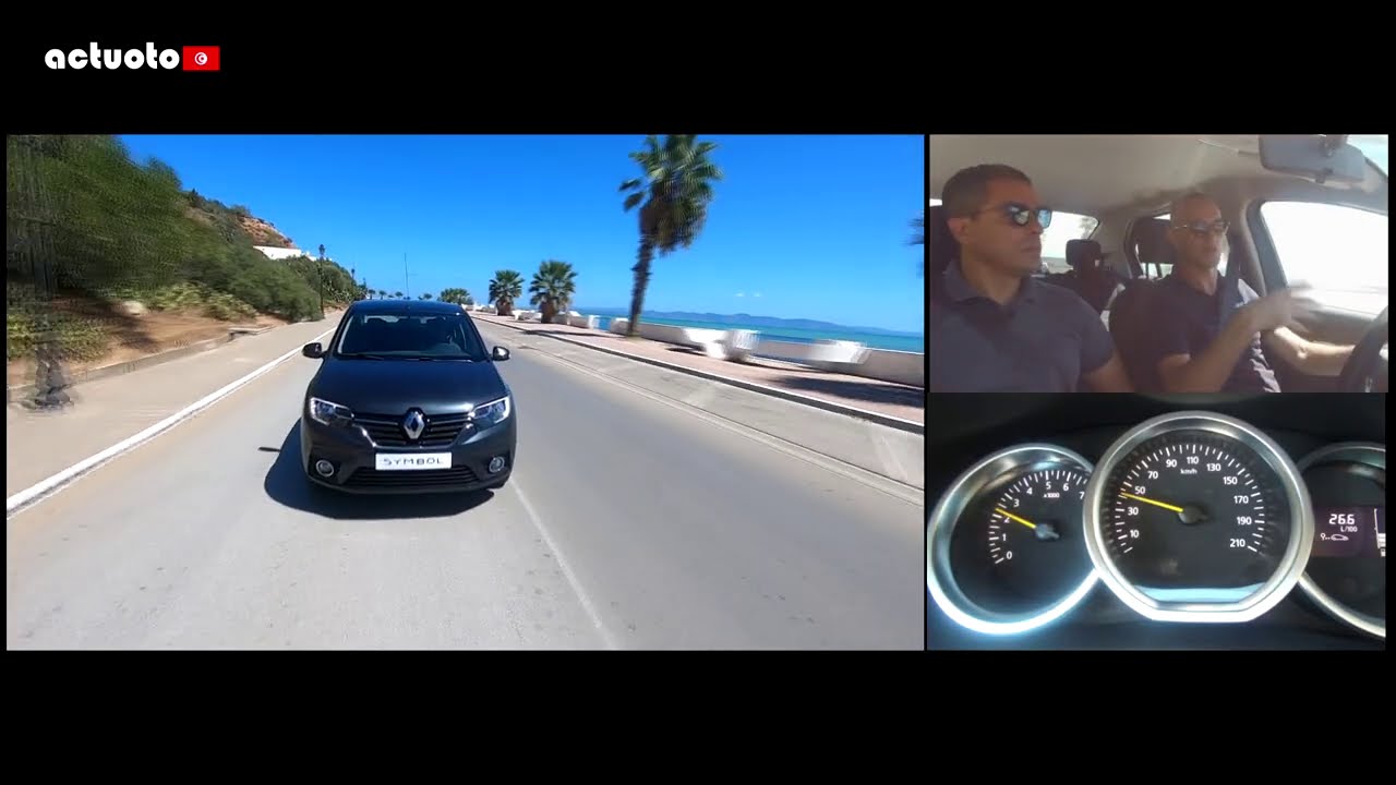 Actuoto: Renault Symbol passe en mode 3 pattes. Sur Route (3/3) رينو سامبول 2020