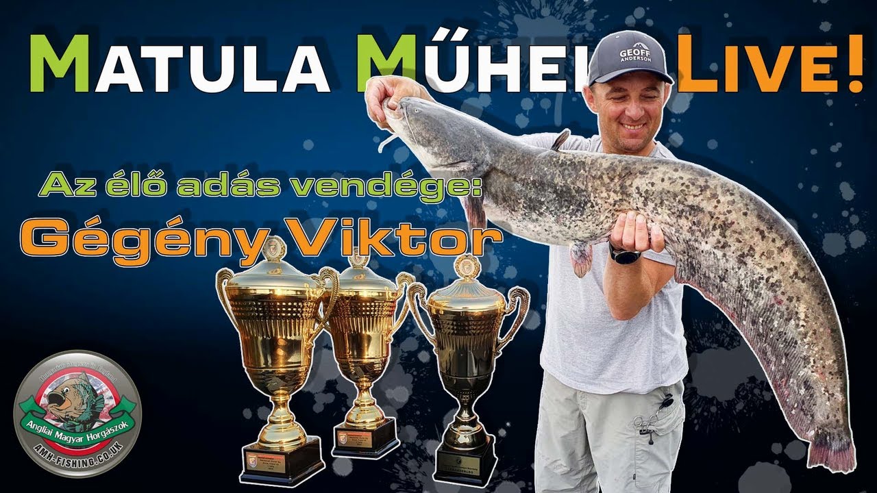 Matula Műhely Live! - Gégény Viktorral | Pergetés, Ragadozóhalak