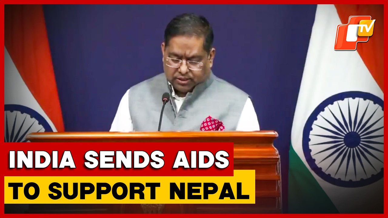 India Sends MEA Aid And NDRF Support To Nepal Flash Flood Victims