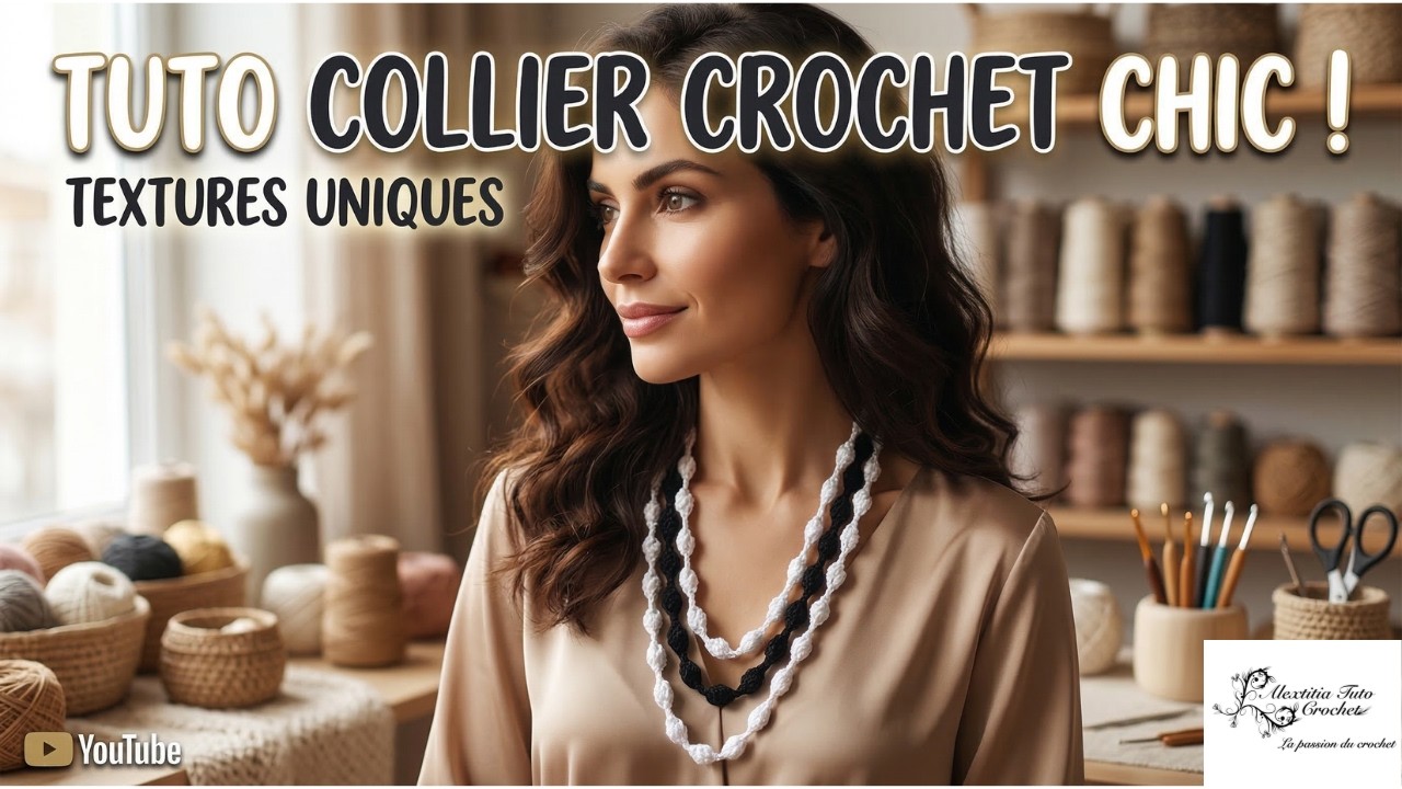 Tuto collier au crochet