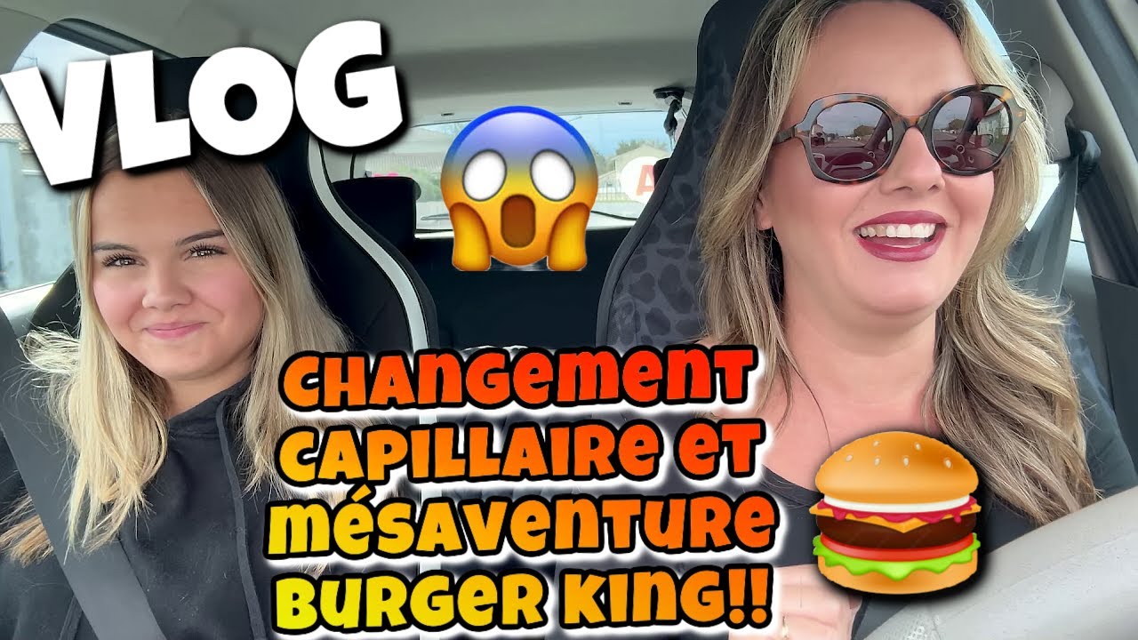 Nouvelle coupe, retour de courses & gros fail au Burger King 🤦&zwj;♀️