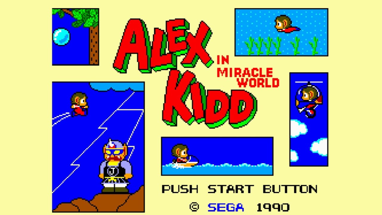[BIOS] Alex Kidd in Miracle World(master system USA) android emulador Gameplay