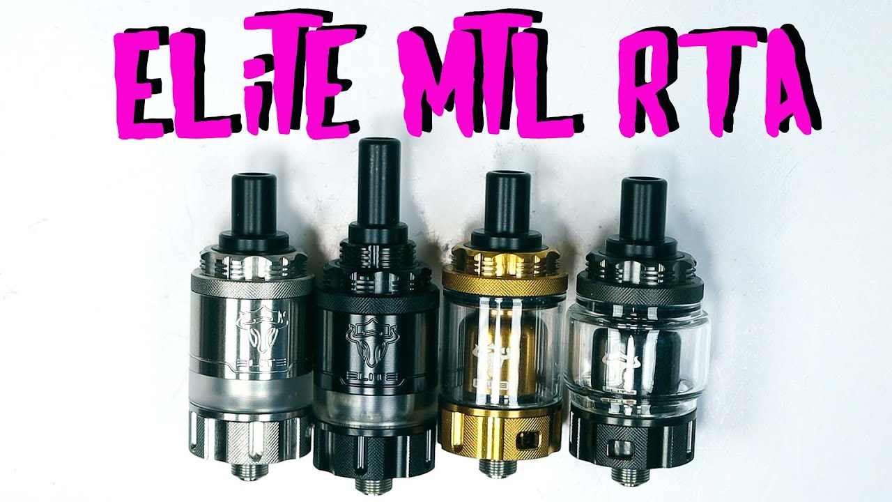 ThunderHead Creations Elite MTL RTA Build & Wicking Tutorial