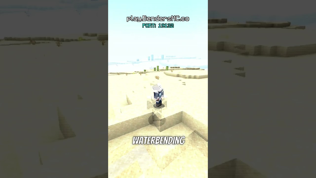 BendersMC - 5 THINGS NEW PLAYERS SHOULD KNOW ABOUT WATER BENDING! #minecraft