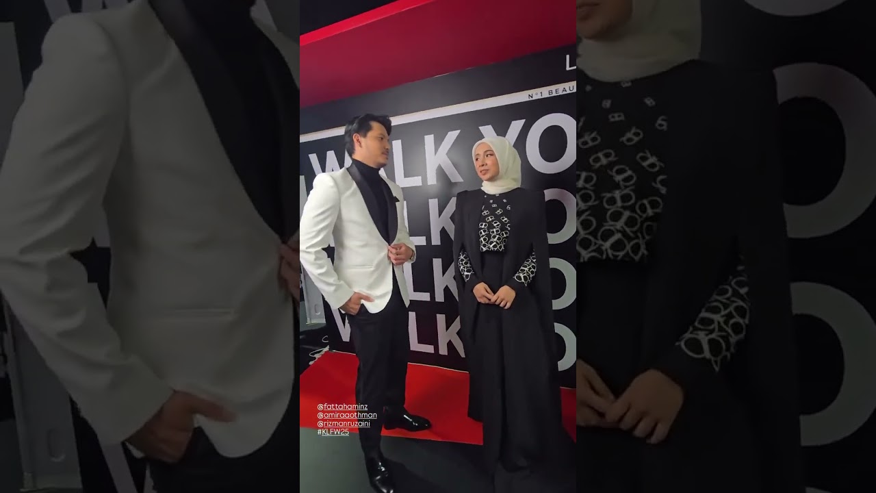Fattmira for KLFW #fattmira #fattahamin #amiraothman #rizmanruzaini #klfashionweek