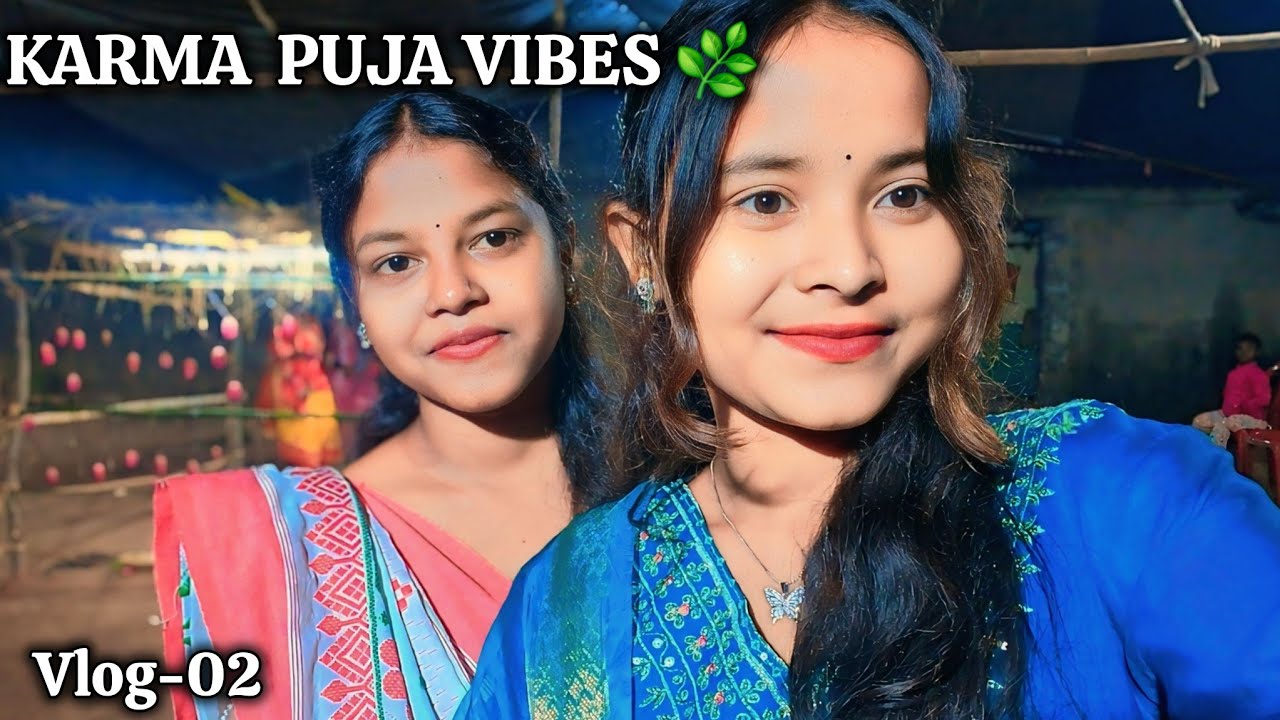 Karma puja vlog🌿||Tribal festival special 2025 ||#vlog-02 #vlogs 