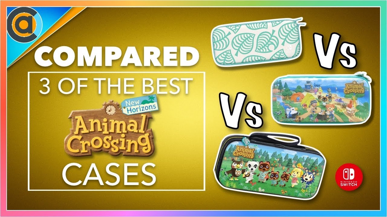 COMPARED - All 3 Animal Crossing New Horizons Nintendo Switch Cases. Which one will you choose ?