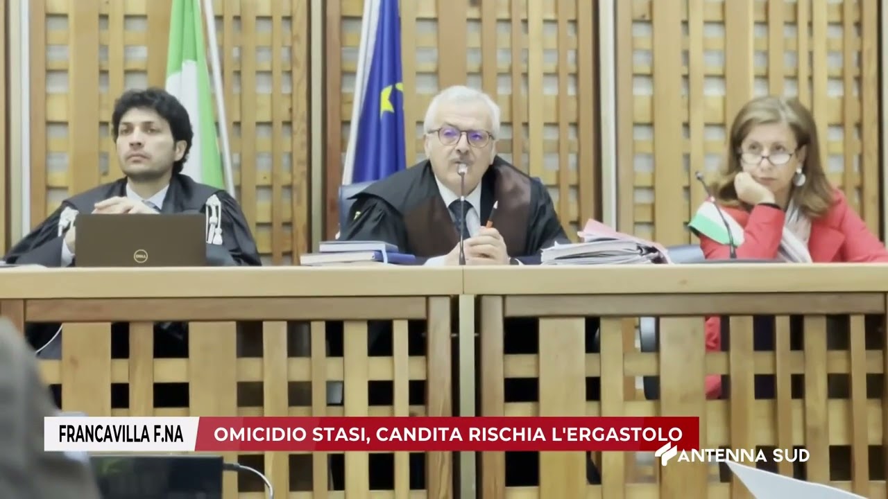 23 GIUGNO 2025   FRANCAVILLA FONTANA BR   OMICIDIO STASI, CANDITA RISCHIA L'ERGASTOLO