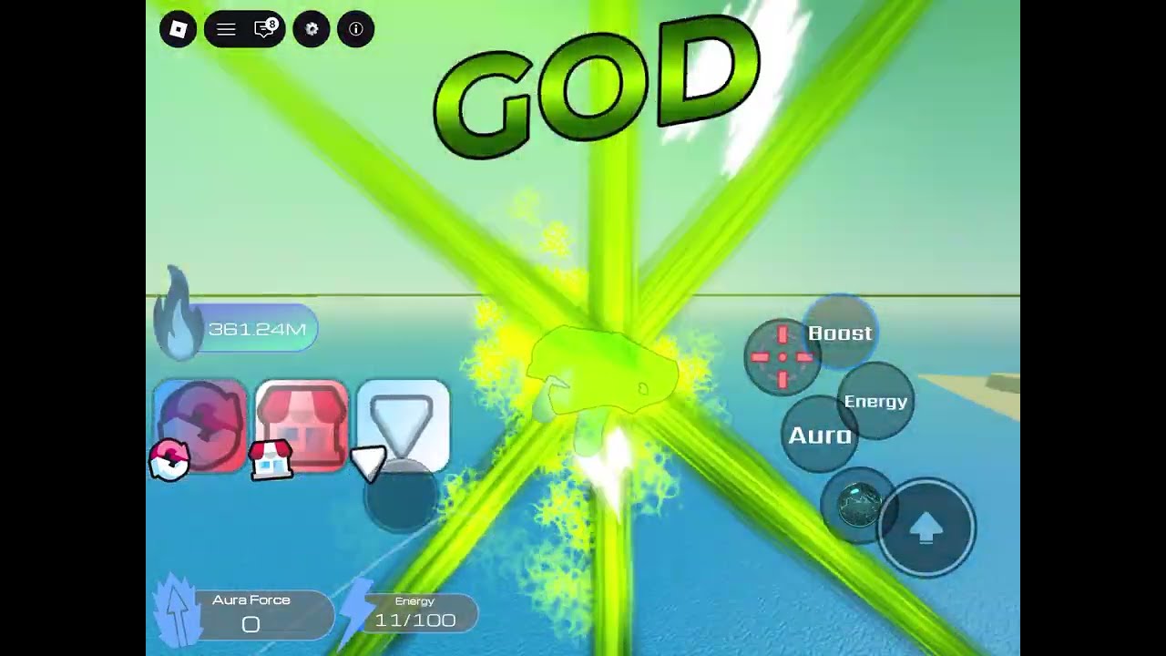 GOD showcase in aura Roblox (is this your favourite funk)