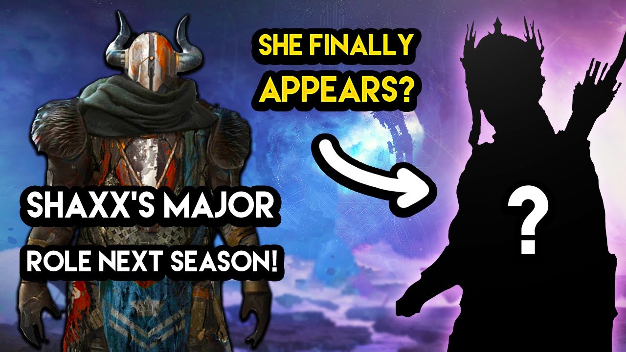Destiny 2 - SHE FINALLY APPEARS NEXT SEASON? Shaxx's Major Role