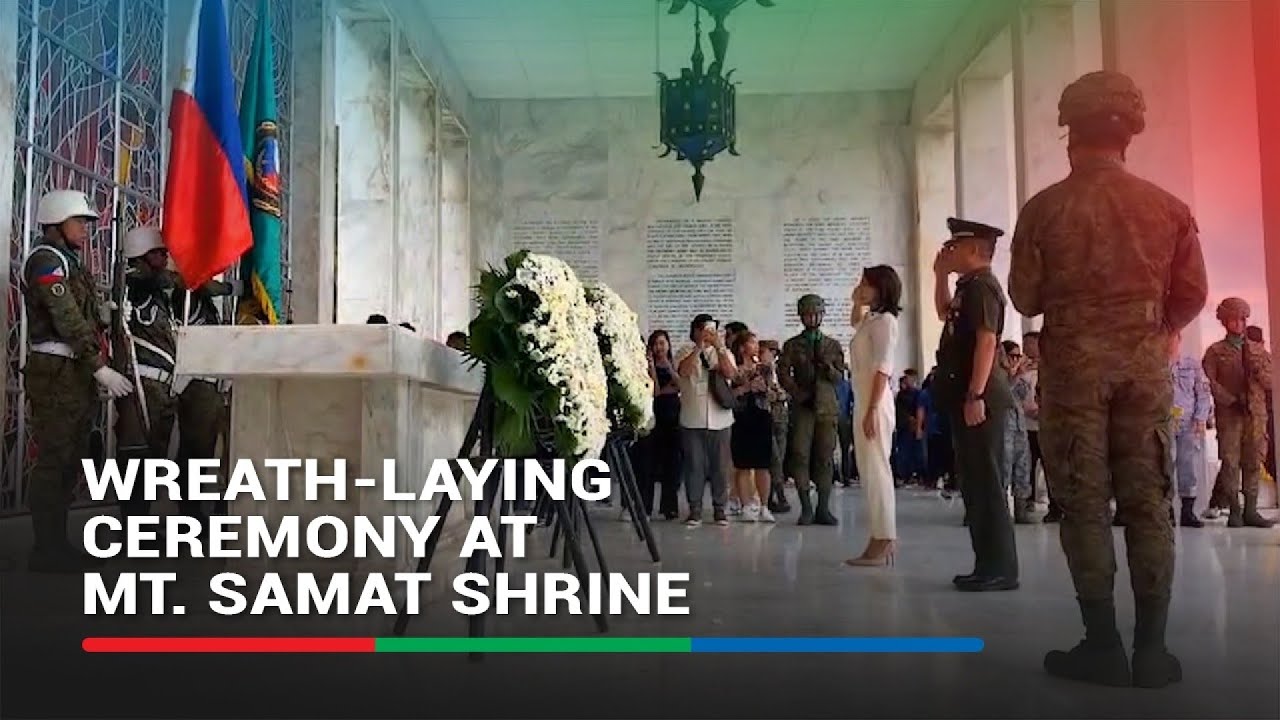 DOT offers wreath in Bataan during Philippine Experience tour
