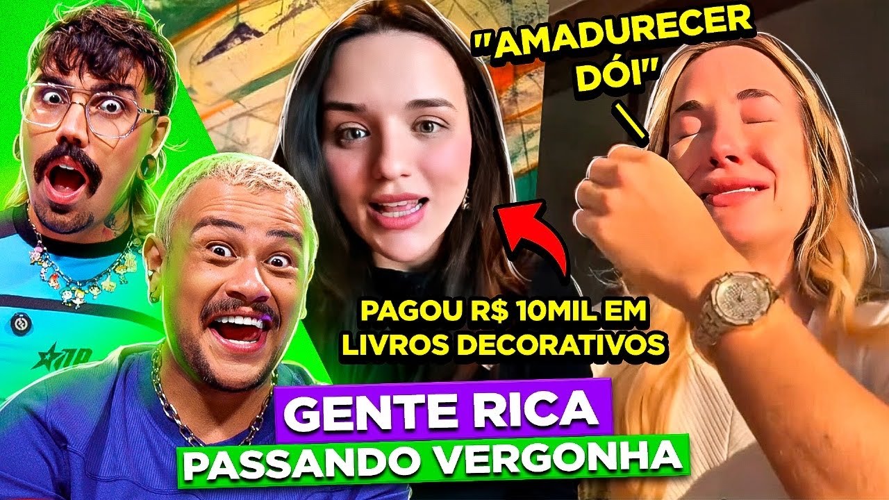 REAGINDO À GENTE RICA PASSANDO VERGONHA NA INTERNET #3 | Diva Depressão
