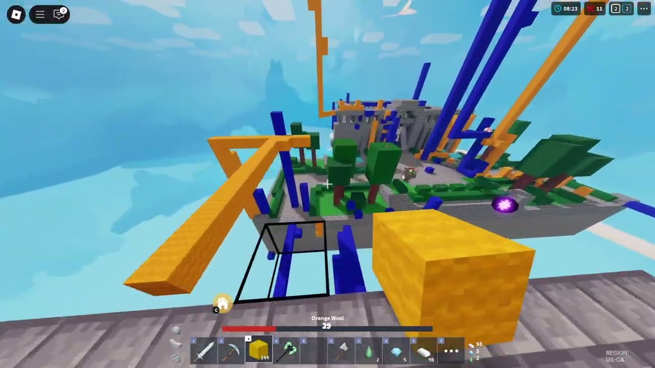 I Did A 2V5 Clutch While Solo Queueing...! (Roblox Bedwars)