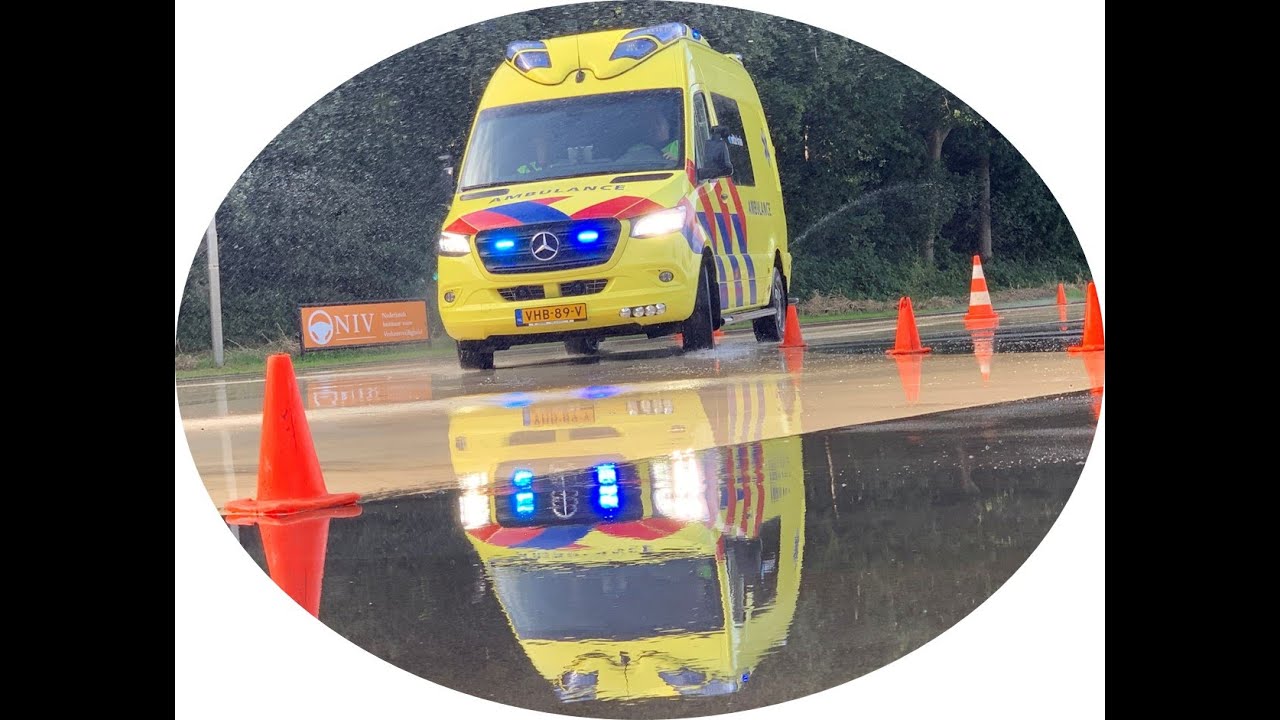 OGS instructie rit ambulance