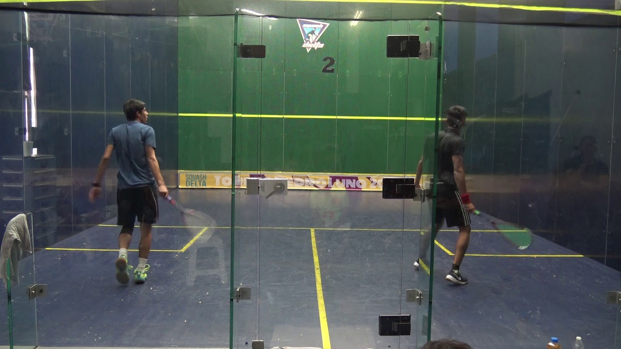 SQUASH DELTA 61018 PERUCCI VS ALEX REYES 1 SET