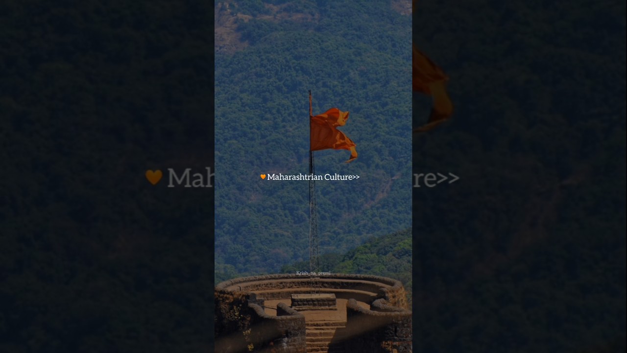 Maharashtrian Culture 🧡 #maharashtra #maharashtrian #culture