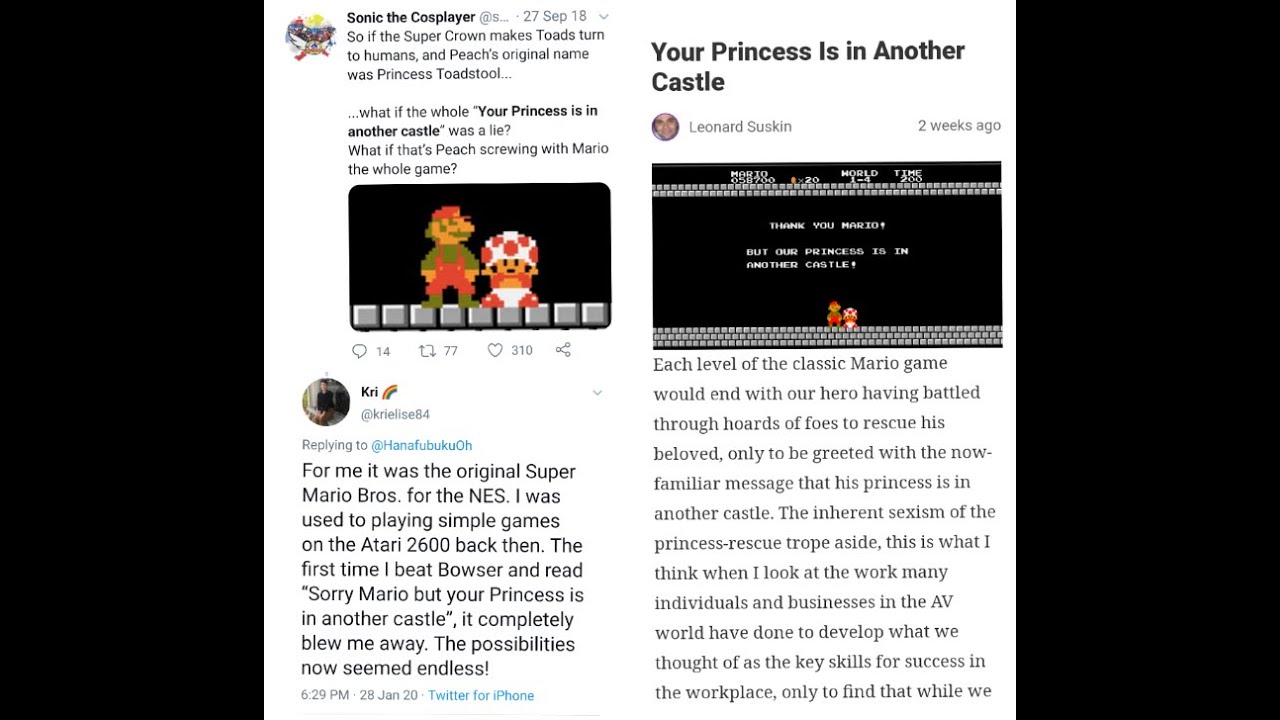 NEW Mandela Effect - Mario Bros. 