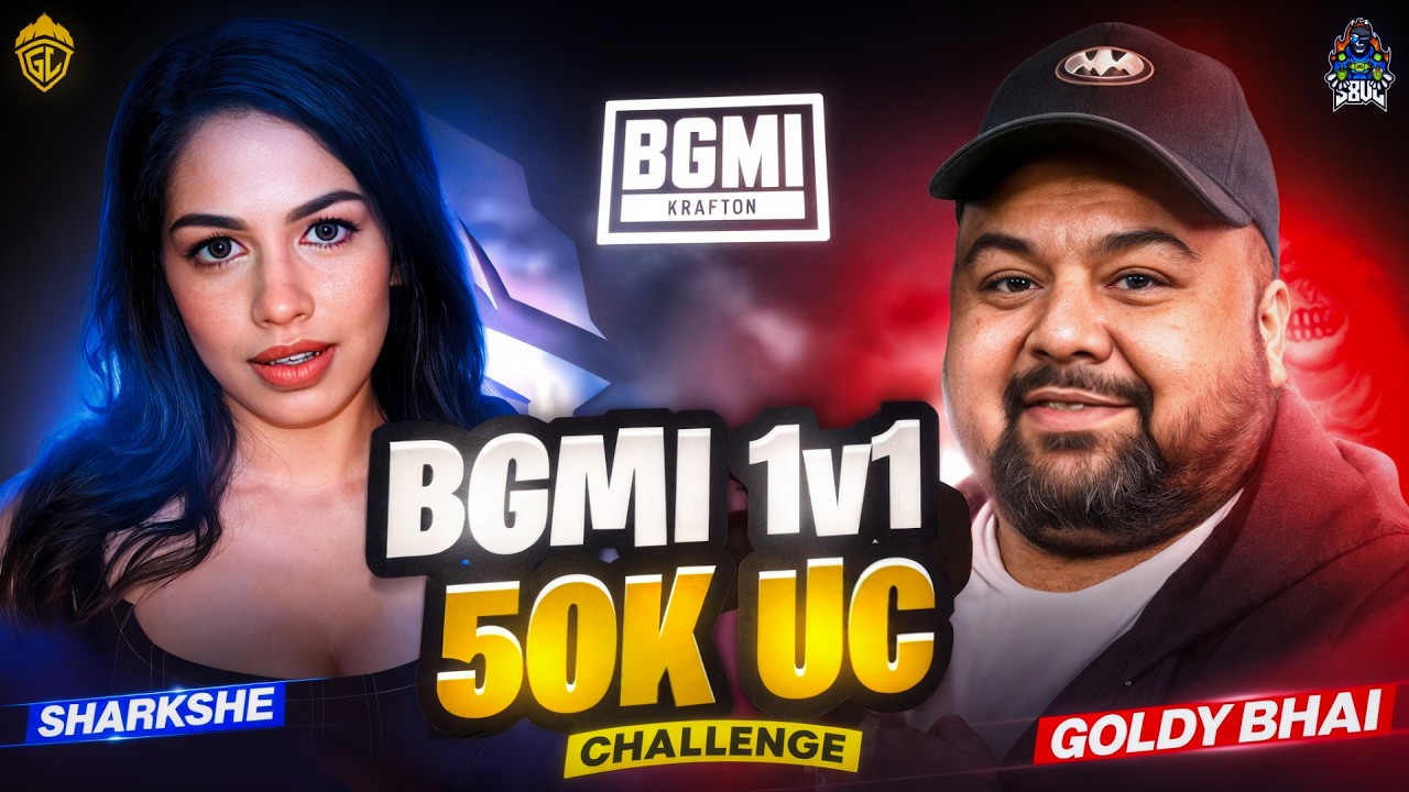 1v1 Challenge ft. 8bitGoldyy 🔥 | Loser Pays ₹50,000 😱