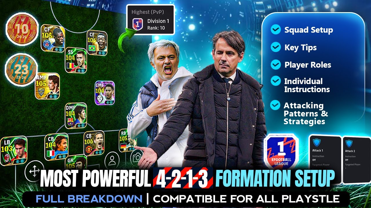 Самый мощный вариант расстановки 4-2-1-3: подробный разбор 🔥 | Подходит для всех стилей игры | eF...