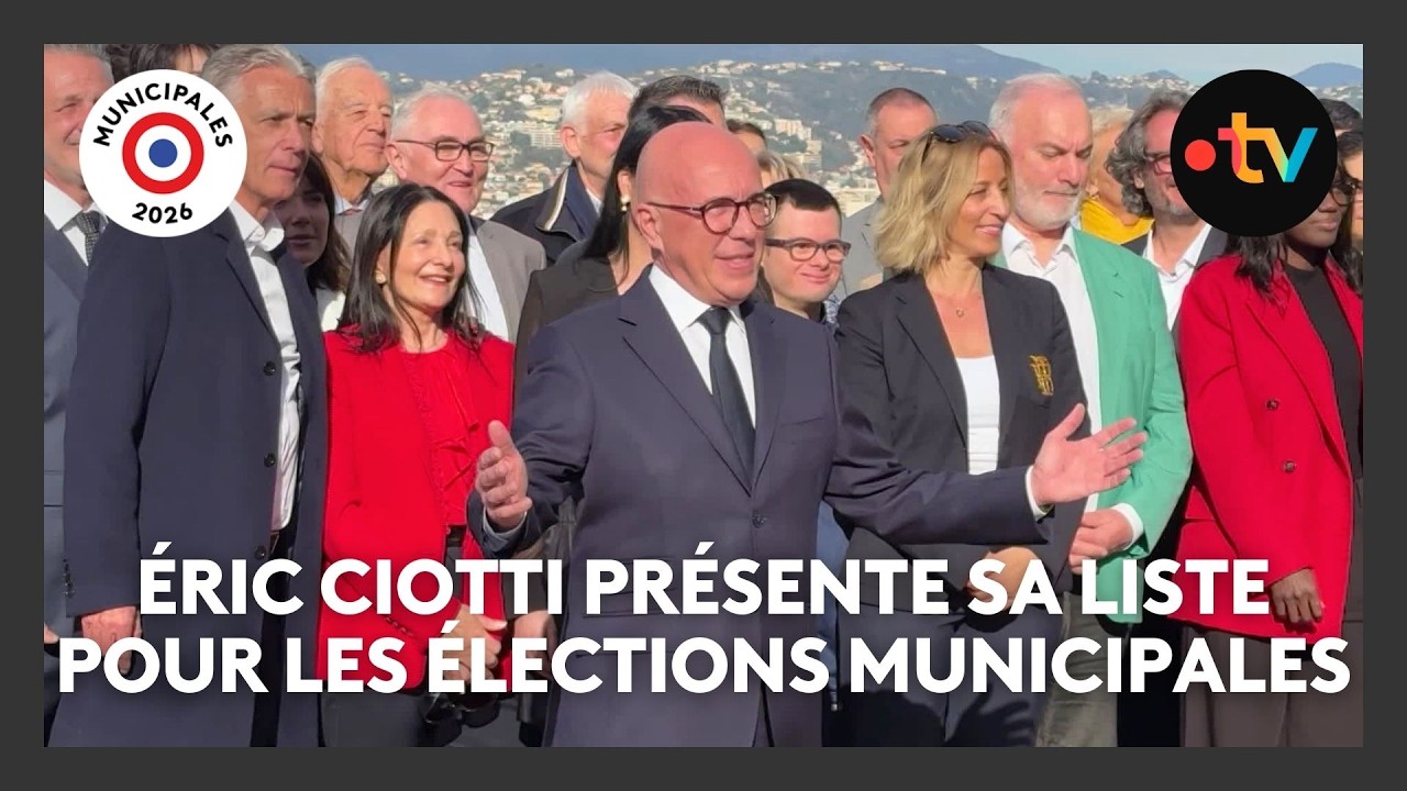 Municipales à Nice : anciens proches d’Estrosi, figures du RN... Éric Ciotti dévoile sa liste