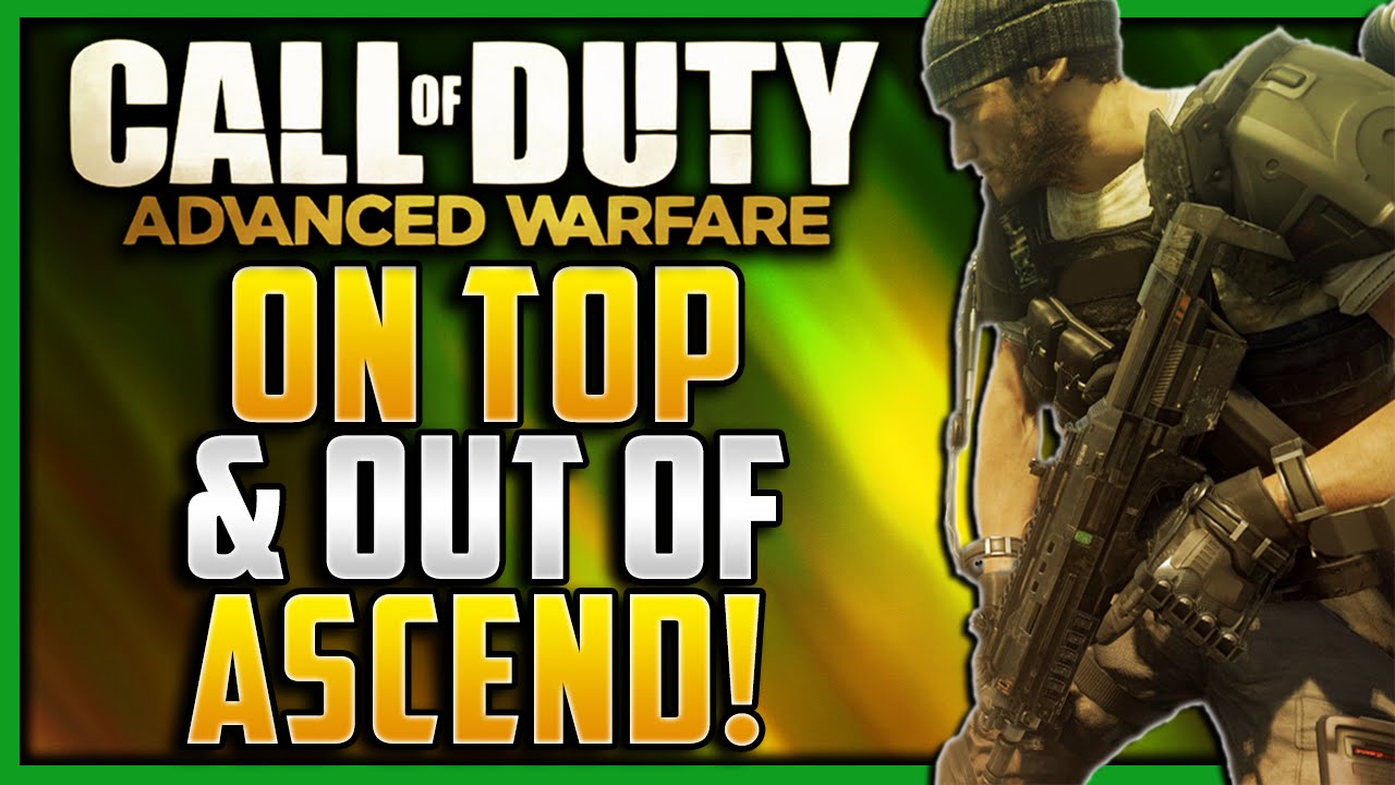 Advanced Warfare Glitches - On Top & Out Of The Map on Ascend! (AW Glitches)