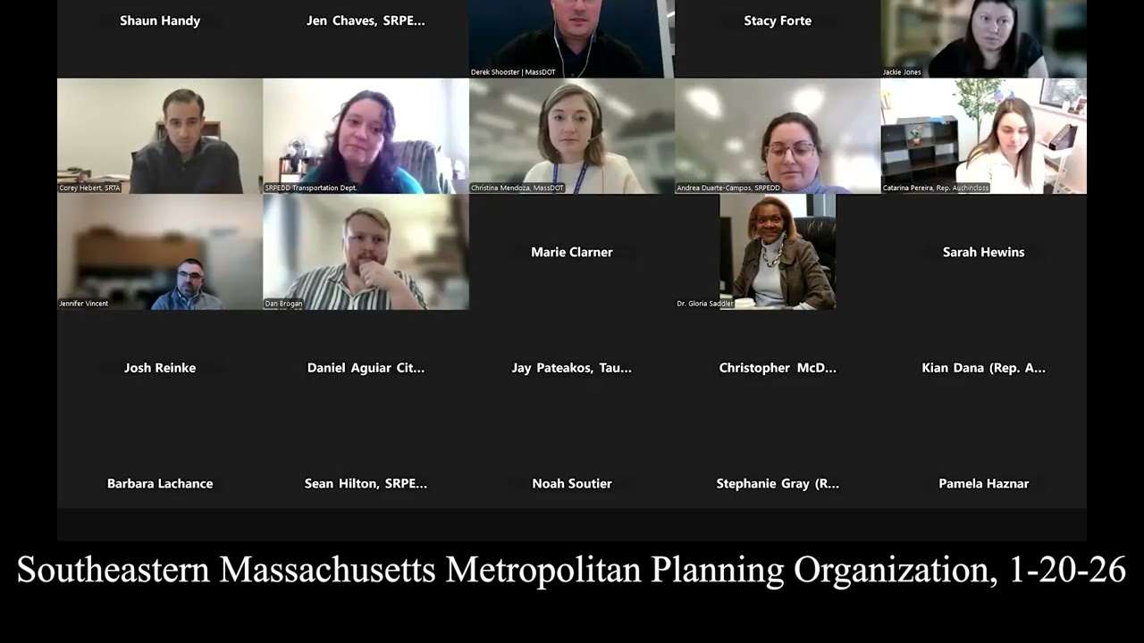 SRPEDD SEMass Metro Planning Org, 1-20-26