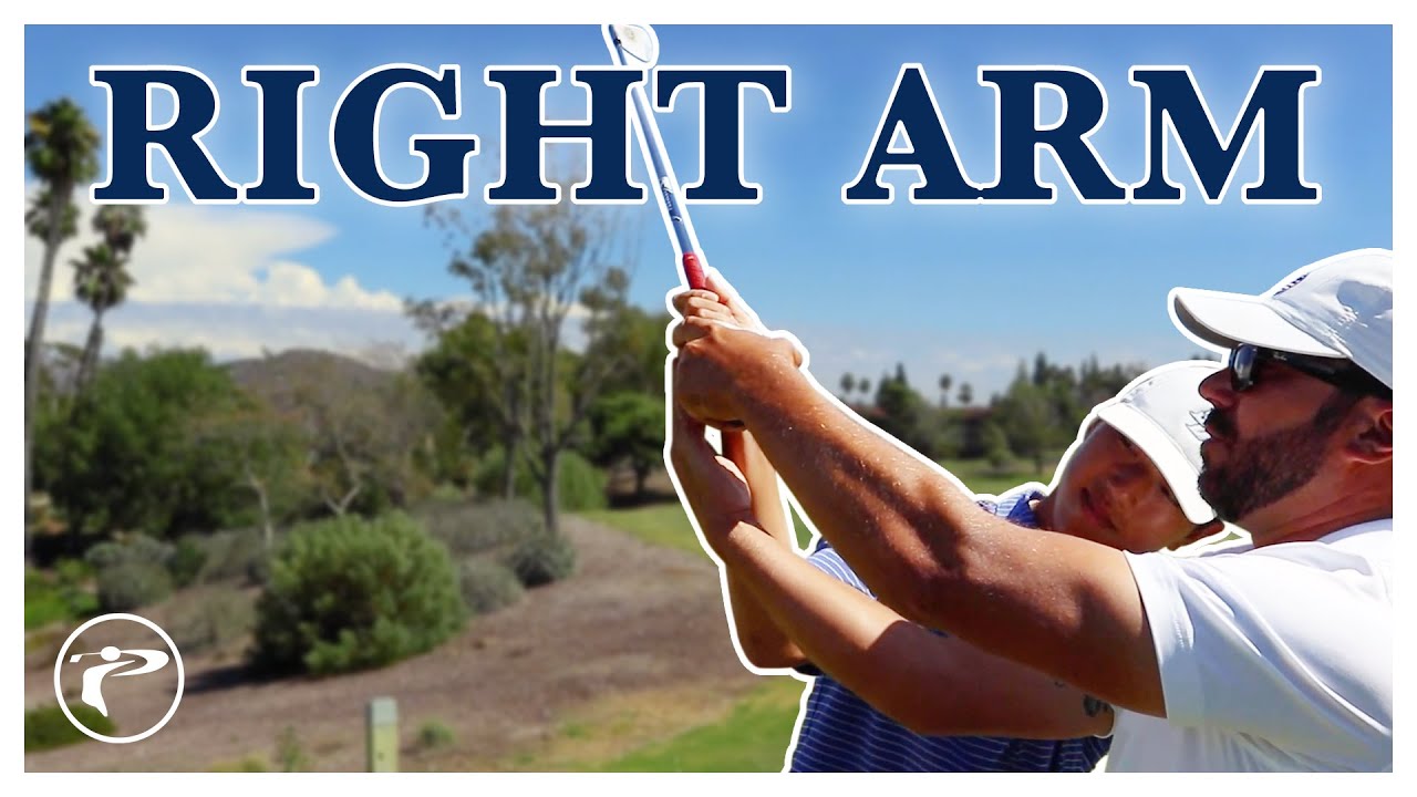 Right Arm In Golf Swing - PROPER CONNECTION!