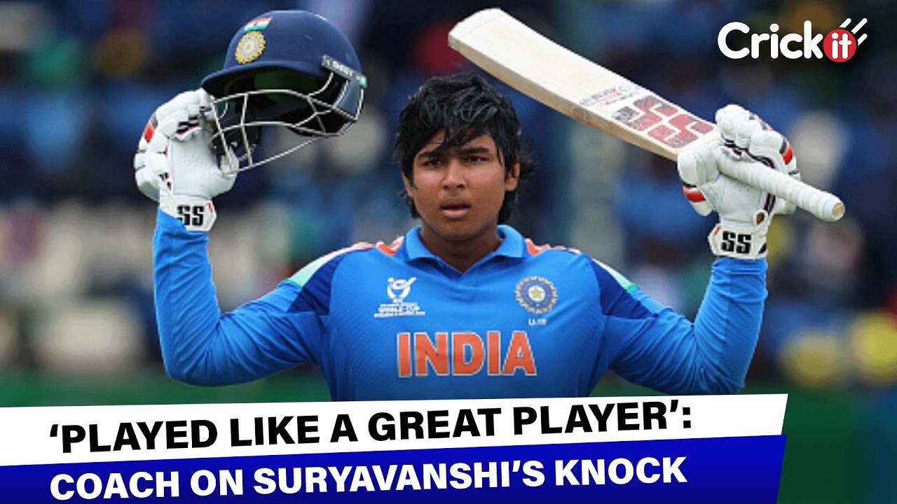 Teen Prodigy Vaibhav Suryavanshi Rewrites U-19 World Cup History, Smashes 175 in 80 Balls